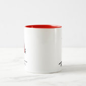 Tasse 2 Couleurs Cadeaux "Blood Tube Bird" (Centre)