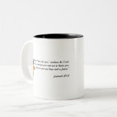 Tasse 2 Couleurs Cadeaux chrétiens d'obtention du diplôme (Devant gauche)