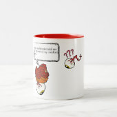 Tasse 2 Couleurs Cadeaux comiques psychiatriques (Centre)