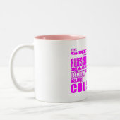 Tasse 2 Couleurs Cadeaux d'amusement pour des cousins : Le plus (Gauche)