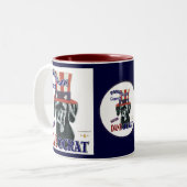 Tasse 2 Couleurs Cadeaux Dane (Devant gauche)