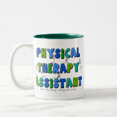 Tasse 2 Couleurs Cadeaux d'assistant de physiothérapie (Gauche)