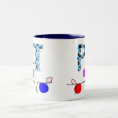 Tasse 2 Couleurs Cadeaux d'assistant de physiothérapie (Centre)