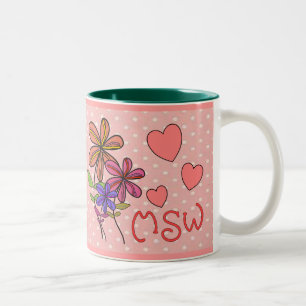 Tasse 2 Couleurs Cadeaux d'assistant social