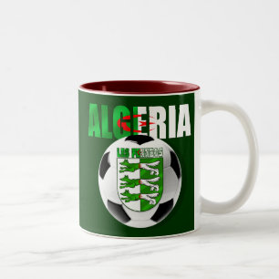 Tasse 2 Couleurs Cadeaux de bouclier de ballon de football de