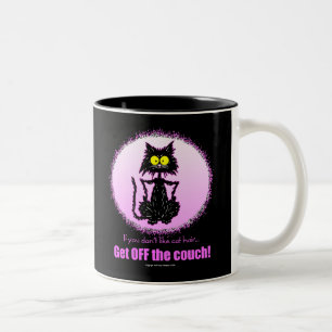 Tasse 2 Couleurs Cadeaux de cheveux de chat… pour des amoureux de