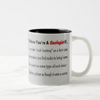 Cadeaux de géologue "que vous connaissez que vous