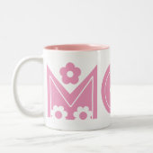 Tasse 2 Couleurs Cadeaux de la Fête des mères (Gauche)