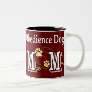 Tasse 2 Couleurs Cadeaux de maman d'obéissance canine
