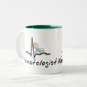 Tasse 2 Couleurs Cadeaux de médecin de néonatologiste (Devant gauche)
