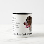 Tasse 2 Couleurs Cadeaux de pointes germanophones (Centre)