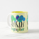 Tasse 2 Couleurs Cadeaux de Sonographer (Devant gauche)