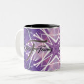 Tasse 2 Couleurs Cadeaux d'éléphant blanc personnalisés (Devant gauche)