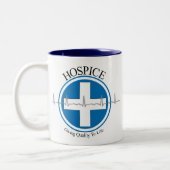 Tasse 2 Couleurs Cadeaux d'hospice (Gauche)
