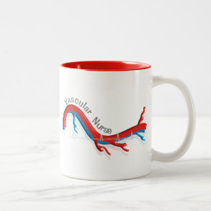 Tasse 2 Couleurs Cadeaux d'infirmières vasculaires uniques