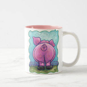 Tasse 2 Couleurs Cadeaux et accessoires de cochon