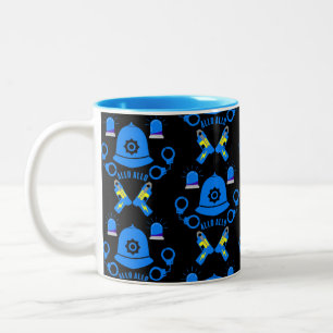Tasse 2 Couleurs Cadeaux Et Accessoires De Police Britannique