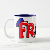 Tasse 2 Couleurs Cadeaux français de passionés du football de (Gauche)