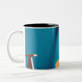 Tasse 2 Couleurs Cadeaux guitaristes (Gauche)