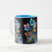 Tasse 2 Couleurs Cadeaux mariage mariage cadeaux Groomsmen Flora (Devant gauche)