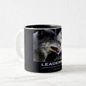 Tasse 2 Couleurs Cadeaux motivés par le leadership (Devant gauche)