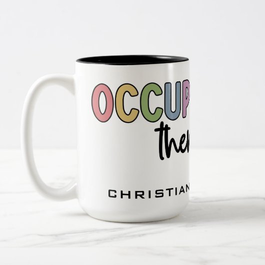 Tasse 2 Couleurs Cadeaux OT (Gauche)