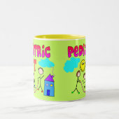 Tasse 2 Couleurs Cadeaux pédiatriques d'ergothérapiste (Centre)