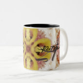 Tasse 2 Couleurs Cadeaux personnalisés pour grands-parents Hot Coco (Devant droit)