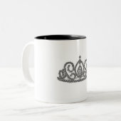 Tasse 2 Couleurs Cadeaux Royal Tiara (Devant gauche)
