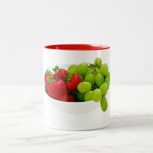 Tasse 2 Couleurs Cadeaux sains de destin de salade de fruits