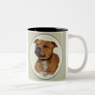 Tasse 2 Couleurs Cadeaux Staffordshire Bull Terrier