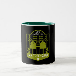Tasse 2 Couleurs Cadeaux Treehouse