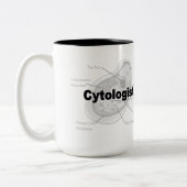Tasse 2 Couleurs Cadeaux uniques de Cytologist (Gauche)