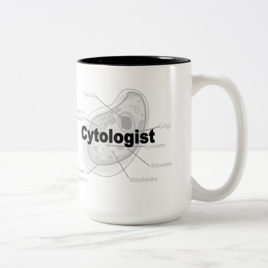 Tasse 2 Couleurs Cadeaux uniques de Cytologist (Droit)