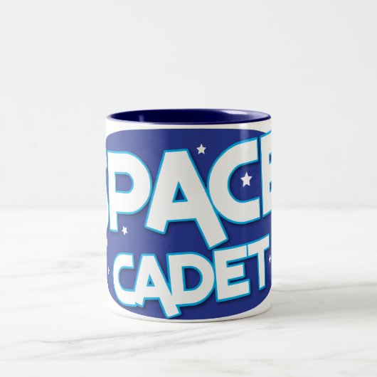 TASSE 2 COULEURS CADET DE L'ESPACE (Centre)