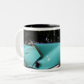 Tasse 2 Couleurs Cadillac vert d'Elvis Presley convertible en (Devant gauche)