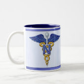 Tasse 2 Couleurs Caducée (Gauche)