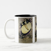 TASSE 2 COULEURS "CAFÉ ? ! ? ! ! ! " (Gauche)