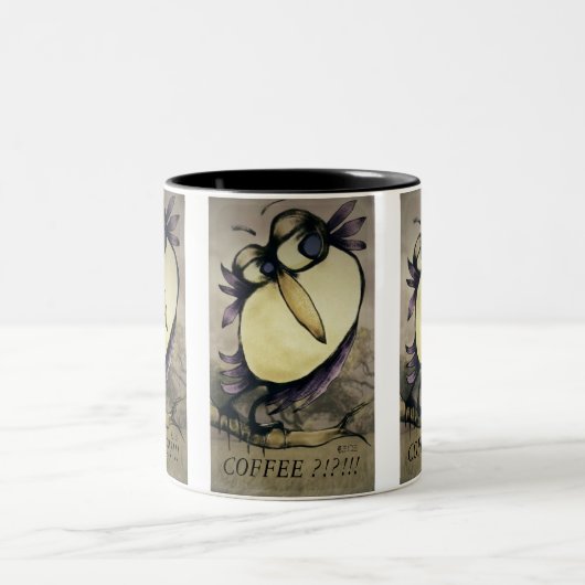 TASSE 2 COULEURS "CAFÉ ? ! ? ! ! ! " (Centre)