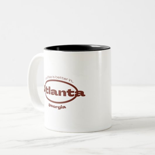 Tasse 2 Couleurs café (Devant gauche)