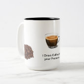 Tasse 2 Couleurs Café (Devant gauche)