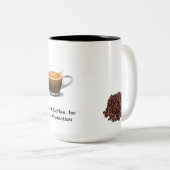 Tasse 2 Couleurs Café (Devant droit)