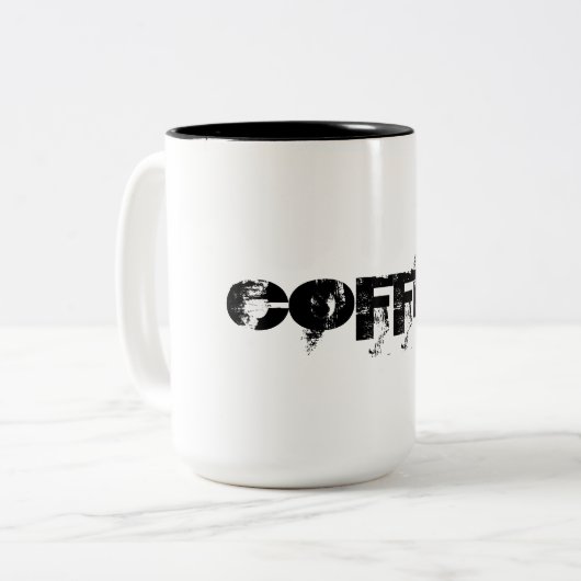 Tasse 2 Couleurs Café (Devant gauche)