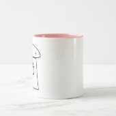 Tasse 2 Couleurs café (Centre)