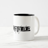 Tasse 2 Couleurs Café (Devant droit)