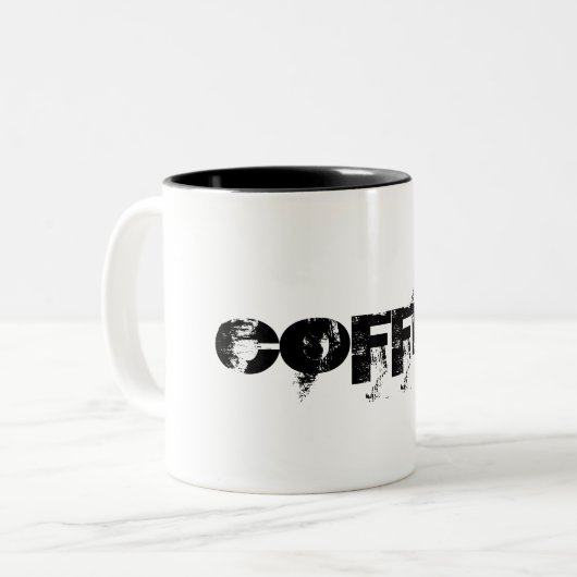 Tasse 2 Couleurs Café (Devant gauche)