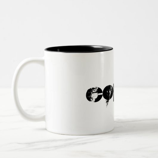 Tasse 2 Couleurs Café (Gauche)