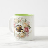 Tasse 2 Couleurs Café & Amour (Devant gauche)