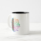 Tasse 2 Couleurs Café amusant  (Devant gauche)