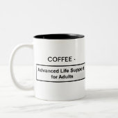 TASSE 2 COULEURS CAFÉ - ASSISTANCE VITALE ANTICIPÉE POUR DES (Gauche)